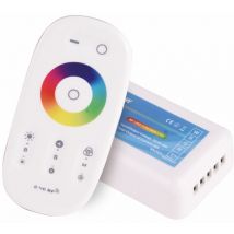Kit rgbw Radiocomando + Centralina 12-24V a radiofrequenza Gestione Cambia Colore Lampo KITRGBWR4