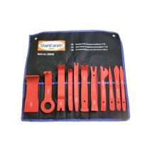 Grecoshop - Kit rimozione pannelli interni auto/Leve staccabottoni in resina set 11 pz
