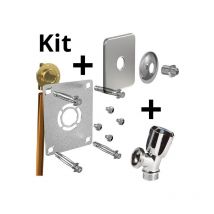 Kit ROBIFIX cuivre Ø14-F1/2 à souder+cache inox+rob MAL mono
