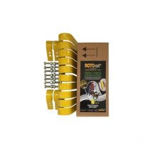 Kit Rotocut per fresare trinciare e rimescolare per motozappa e motocoltivatori - Foro 10 - Motozappa