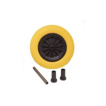 Altrad - kit roue souple increvable jaune Ø360 brouette & guy noel