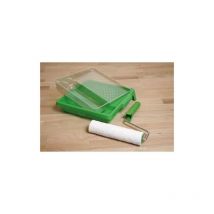 Kit Rouleau Complet pour huilage : 1 bac + bacs jetables + 1 rouleau microfibre avec monture