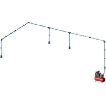Clas - Kit réseau alu ø16mm l. 20M 3 descentes pour réseau d'air comprimé - kr 2016 Equipements