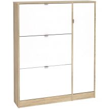Tvilum - Kit porte-chaussures 3ar+1a cm.102x24x125h