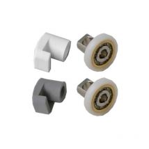 Kit scorrimento smeralda con cuscinetti argento lucido Giava