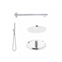 Kit soffione doccia restyling smart- tondo Cromo Lucido