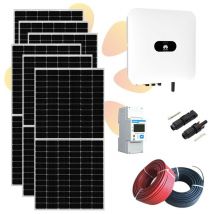 Kit solar fotovoltaico autoconsumo con Huawei 3kWp 12720Wh/día