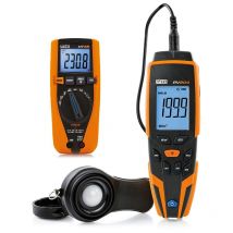 Ht Italia - Kit Solarimetro PV204 + Multimetro HT65 trms dc 1500V digitali ht HAPV204P