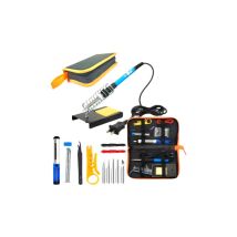 Kit D'Outils De Soudage Électronique 15 Pièces Protection D'Outil De Fer À Souder 220 V 60 W, Fer À Souder Et Dessouder Électrique