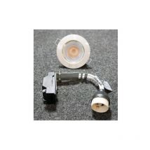 Kit spot encastre LED 6.5W blanc fixe Ø 78x104mm ampoule GU10 3000K 450lm 230V non-dimmable IP20 KIT GU10 Trajectoire