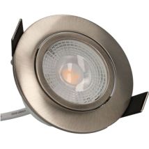 Spot Encastré Led Orientable Ø82mm Spt202 - 5w - 400lm Acier 4000k