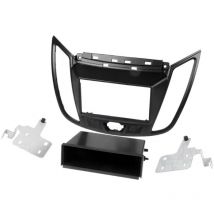 Adnauto - Kit support 2Din compatible avec Ford C-Max-DXA ap10 Ford Kuga-DM2 Facelift ap13 - Noir mat