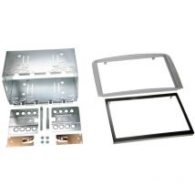 ACV - Kit Support 2DIN compatible avec Alfa Romeo 147 gt 01-10 - argent Clair