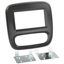 Adnauto - Kit Support Autoradio compatible avec Nissan Opel Vivaro Renault Fiat Noir