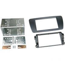 Adnauto - Kit Support autoradio compatible avec Seat Ibiza 6J Noir azabache 2Din