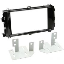 Kit Support Autoradio compatible avec Toyota Auris - Noir brillant