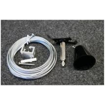 INDIGO – Kit de suspension noir 500 mm – Accessoires pour suspension et lustre – Longueur, Largeur