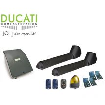 Kit SW7000 Ducati Home-Automation - Automatisme De Portail - 2 Vantaux De 2,25 m De Long (Portail Total 4,5 m) Max 450 kg
