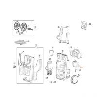 Kit de tanque de detergente emak original CH30290060
