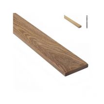 Kit terrasse complet en bois exotique cumaru avec Lambourde et vis - lot : 35m² - Longueur de lame : 1250 mm