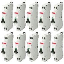 ABB - Kit termomagnético 1 módulo 1P+N 4,5KA 10A SN201LC10