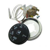 Mundocontrol - Kit termostato regulación 0-200oC freidora 1 metro 1 metro