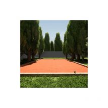 Kit terrain de pétanque rouge 75m²