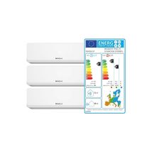 Kit Trial Climatizzatore Digiquest Inverter Serie V5 9+9+12 Btu R-32 Wi-fi Classe A++/a+ I Feel Timer Funzione Turboflusso D'Aria 3d Auto Restart 