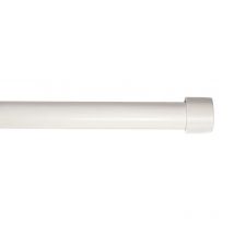 Lancaster - kit tringle extensible ø 16/19 mm 110 à 210 cm Coloris - Blanc