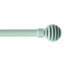 Secodir - soho - Kit tringle extensible ø 19/16mm 165 à 310cm Coloris - Blanc