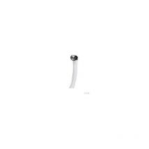 Kit trop plein rond d'évier Diamètre 30 chromé 25 mm