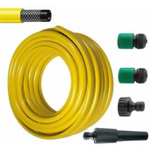 Foxcot - Kit Tubo Irrigazione 1/2" X 15 Metri E Raccordi Di Collegamento Rr Italia