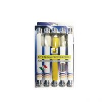 Kit de tuyaux extensibles revêtus d'acier inoxydable pour chaudière 200/400 gaz 1/2 mf 3x1 / 2 mf 2x3 / 4 mf uni 11353 eau dm 174