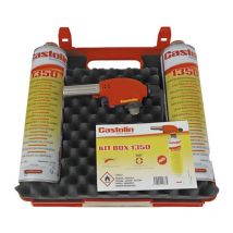 Castolin - Kit valise Box chalumeau + deux cartouches 1350.