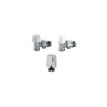 Caleffi - Kit vanne + support + contrôle thermostatique