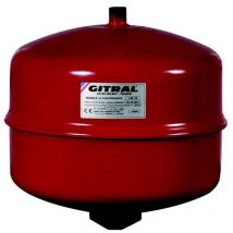 Gitral - kit vase d'expansion chauffage avec support equipe 18L