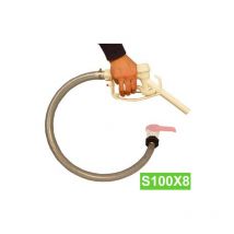 Kit Vidange cuve eau 1000 L S100X8 - Tuyau 1 m + Pistolet