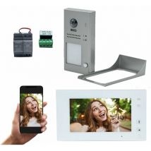 Kit video ao wifi 7 pouces camera saillie avec mémoire Automatisme Online Automatisme Online