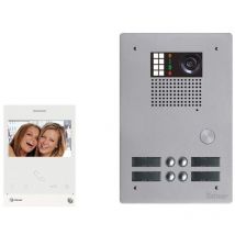 Kit visiophone collectif avec 3 écrans 2 rangées Golmar G2+