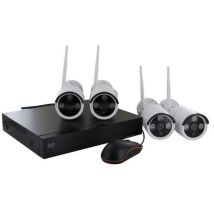 Kit De Vidéosurveillance Nvr Sans Fil + 4 Caméras - Dio Connected Home - 3mp