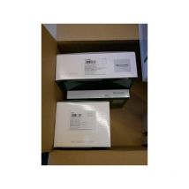 Kit vidéo saillie 2 fils 2 bp + module Ikall + moniteur mini main libre + façade noire T25 + étriers Comelit