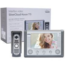 Videocitofono Monofamiliare Monitor 7' Telecamera Apriporta SoundCloud House 715