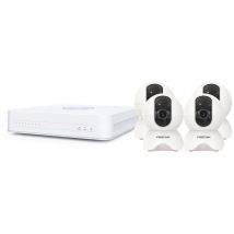 Foscam - Kit vidéosurveillance ip 4 caméras KIT-4-FN8108H-X5-W