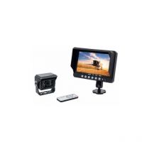 Maxter - Kit vidéo 7 pouces avec 2 entrées - Caméra IP69K et vision nocturne