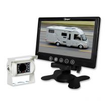 Beeper - Kit vidéo de recul avec caméra blanche & écran lcd 7'' RWEC79X