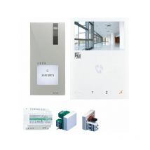 Comelit Immotec - Kit vidéophone quadra 2 fils avec platine de rue et moniteur intérieur mini mains libres. - comelit -