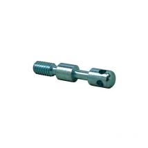 Kit vis de rappel avec 2 vis tourbillonnantes D.9.5mm et 2 écrous +étriers.