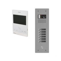 Kit visiophone collectif avec 5 écrans 1 rangée Golmar G2+