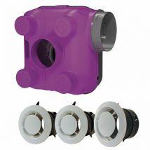 DMO - Kit vmc Simple Flux autoréglable city'air