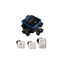 Aldes - Kit vmc simple flux EasyHOME Hygro Compact Premium hp+